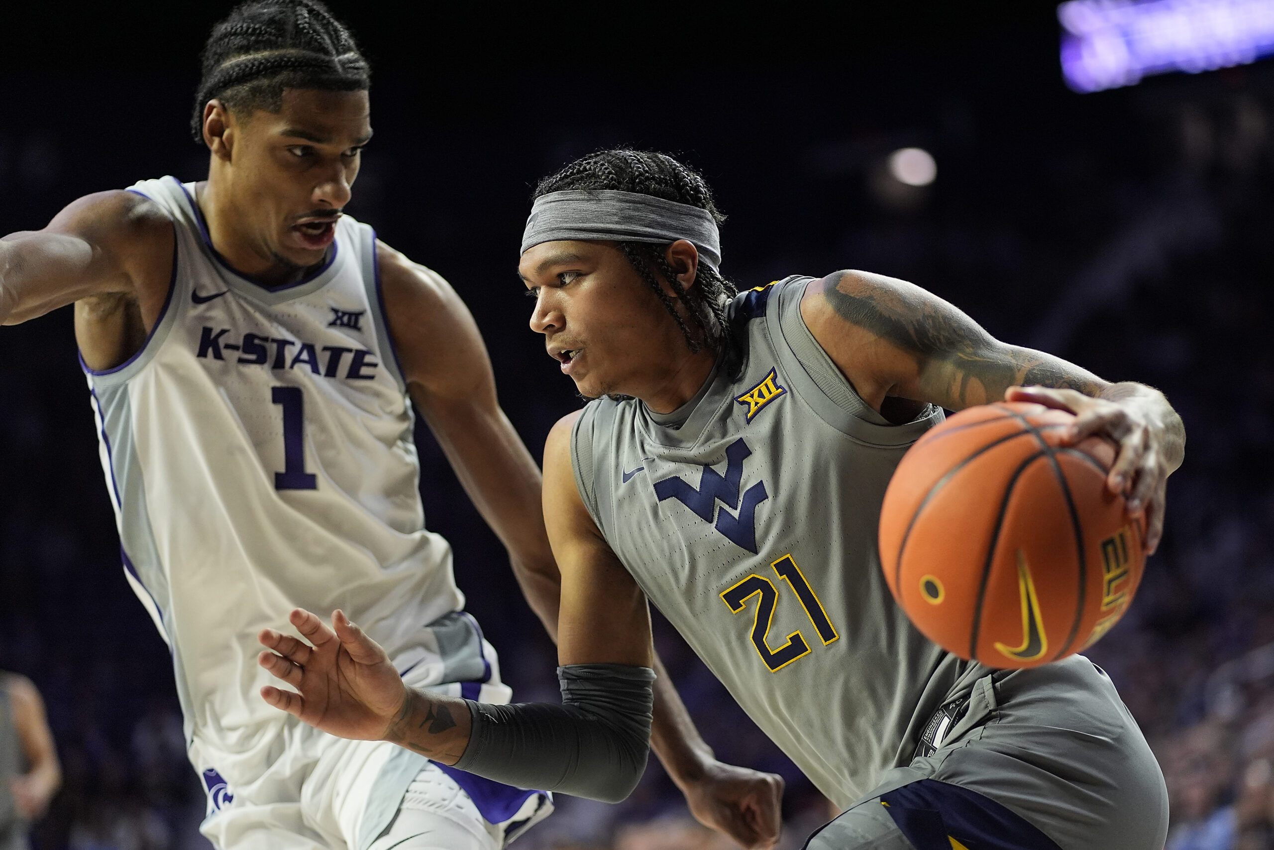 West Virginia's comeback bid comes up short, as Kansas State remained perfect in OT